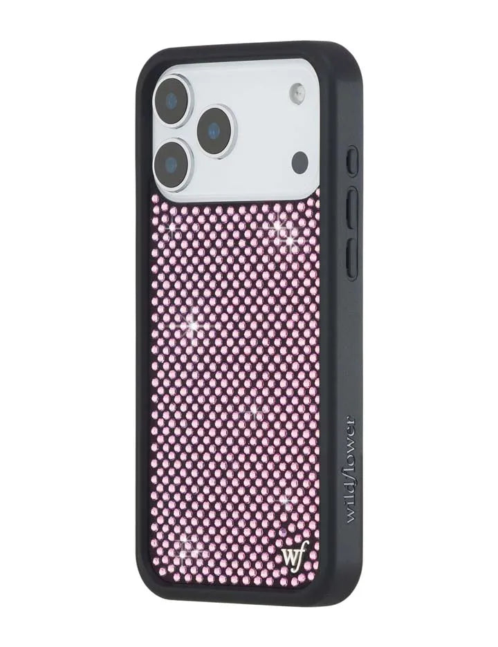 Rhinestone iPhone Case | Pink