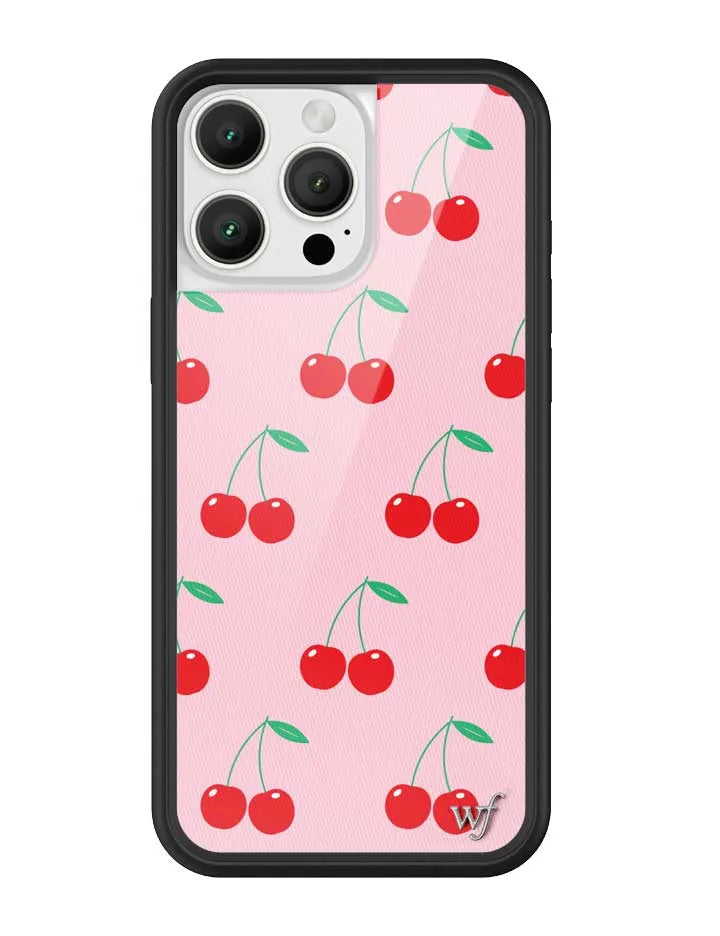 Pink Cherries iPhone Case