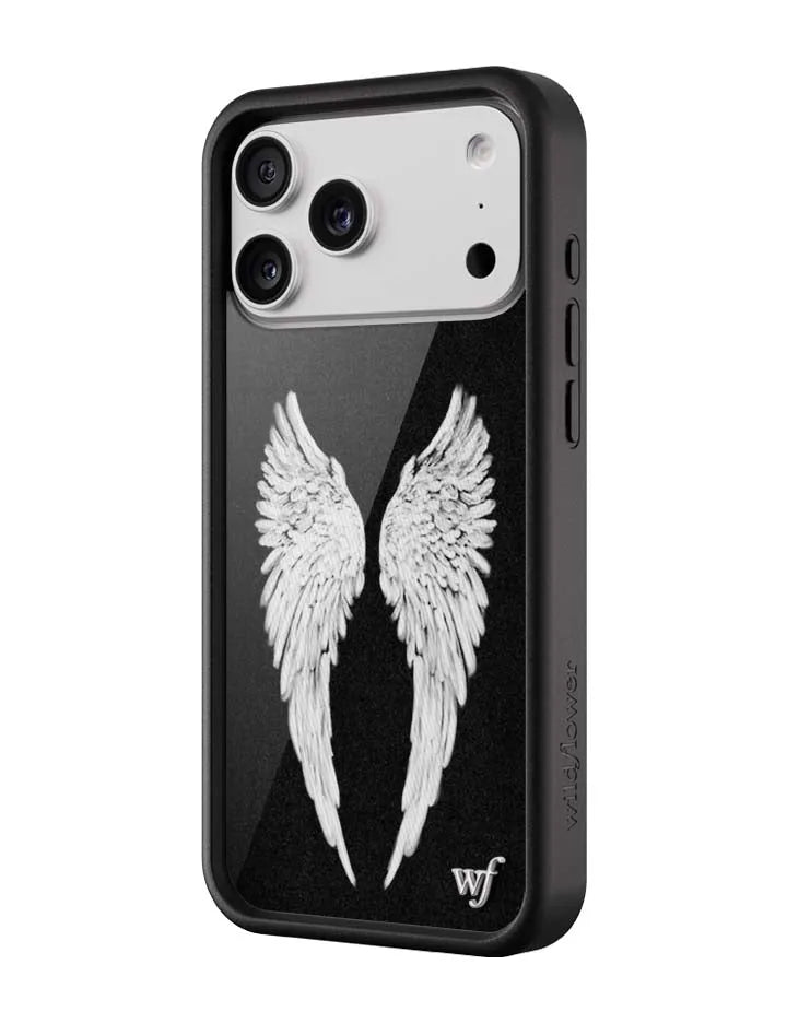 Angel Baby | Black iPhone Case