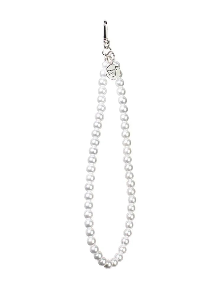 Pearl Wristlet | White