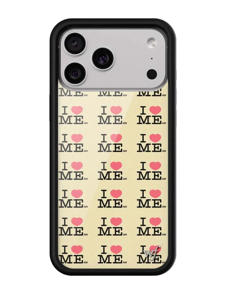 I Heart Me | Yellow iPhone Case