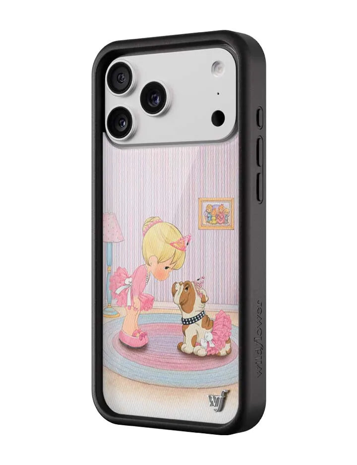 Precious Moments Ballerina Bulldog iPhone Case